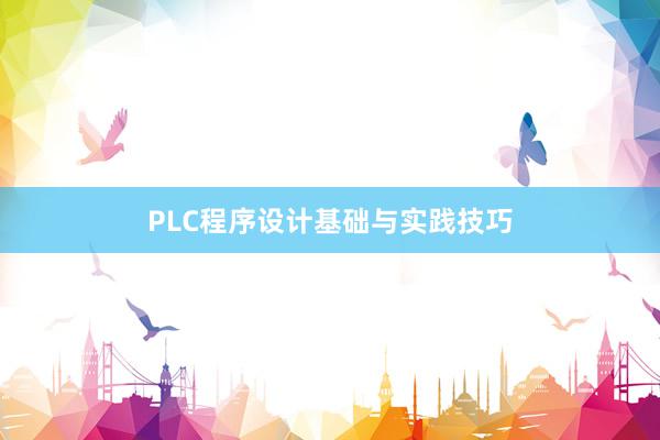 PLC程序设计基础与实践技巧